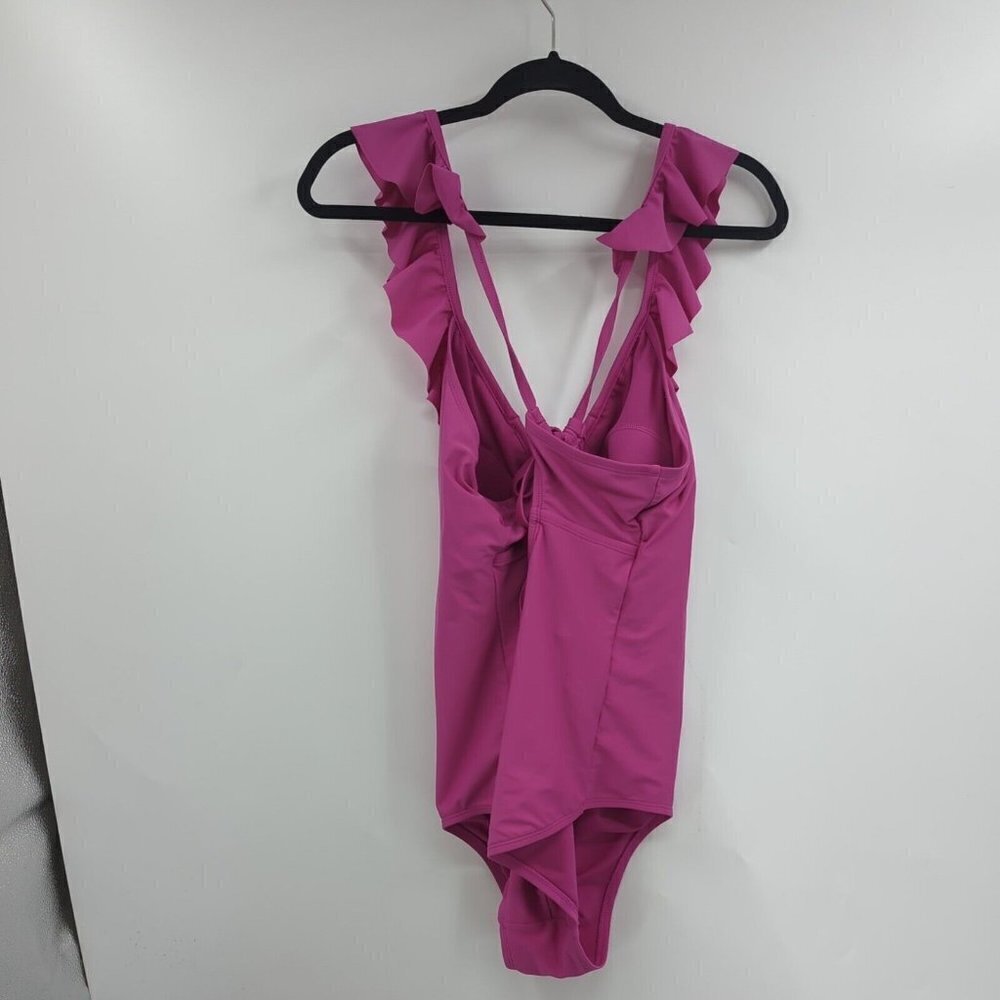 TIME And TRU One-Piece Ruffle Swimsuit - Picture 6 of 9